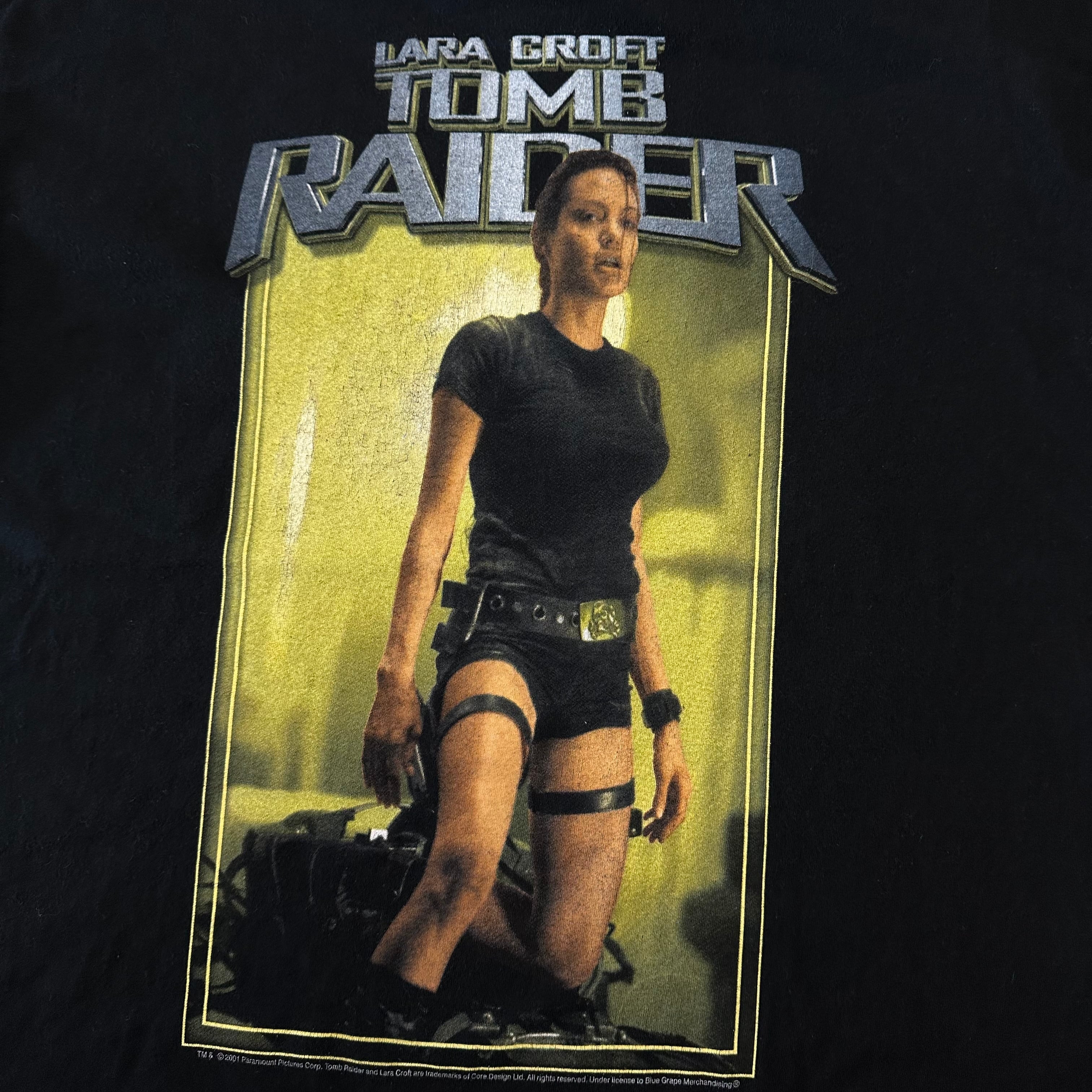 00s TOMB RAIDER 映画Tシャツ トゥームレイダー 肉厚 00s TOMB RAIDER T-SHIRT | BerBerJin Yuhodo