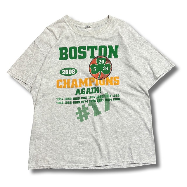Boston Celtics【2008 NBA Champions】T-Shirt. anvil