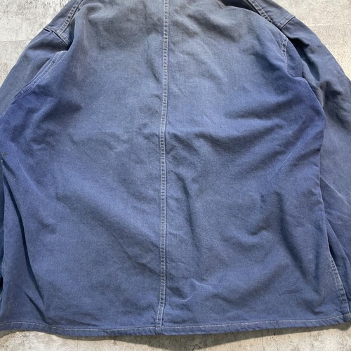 50-60s SAVO 刺繍タグ モールスキン フレンチワークジャケット 詳細写真15