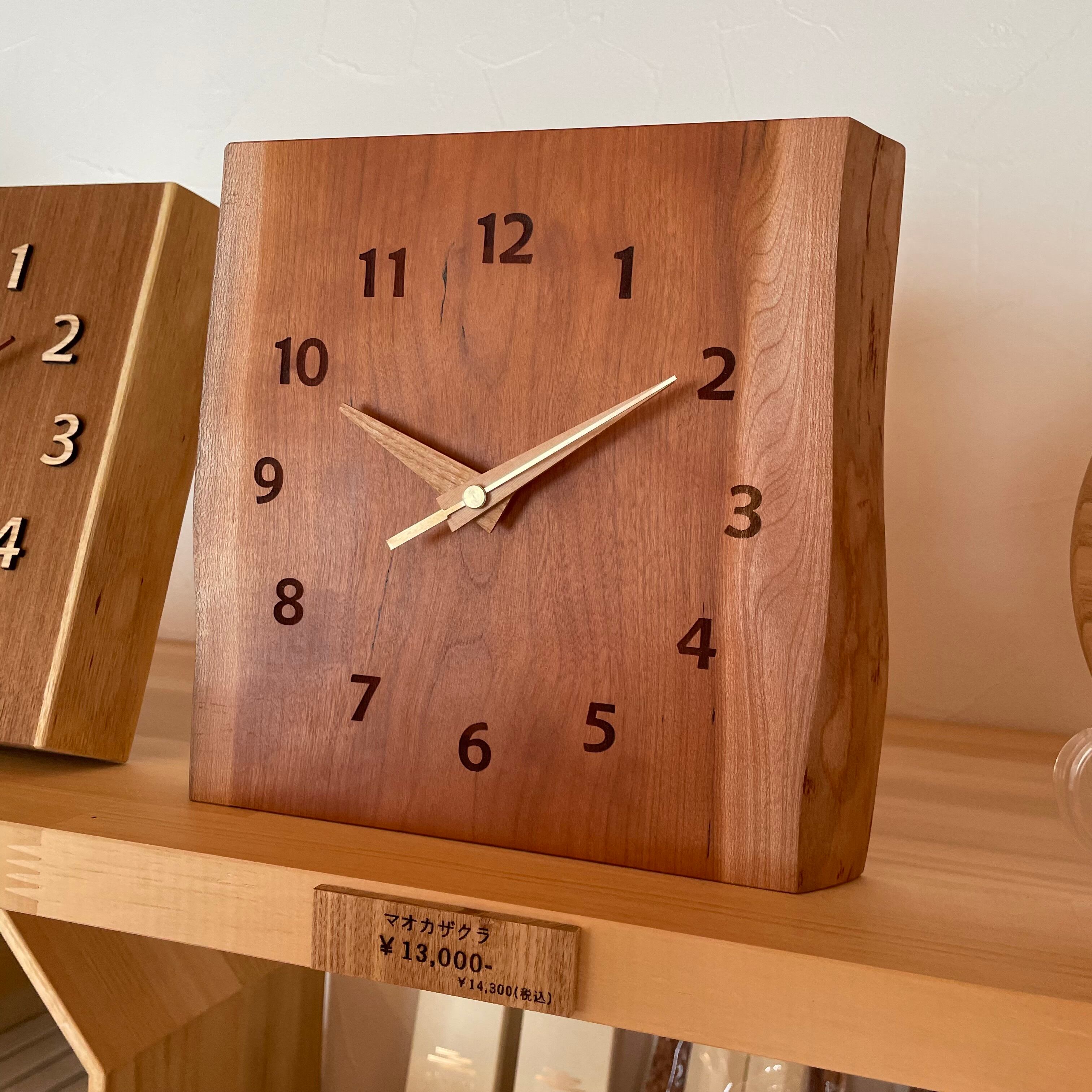 木の時計　掛時計   栃 木の時計 掛時計 栃 掛時計（寄木入り八角時計） (メーカー名