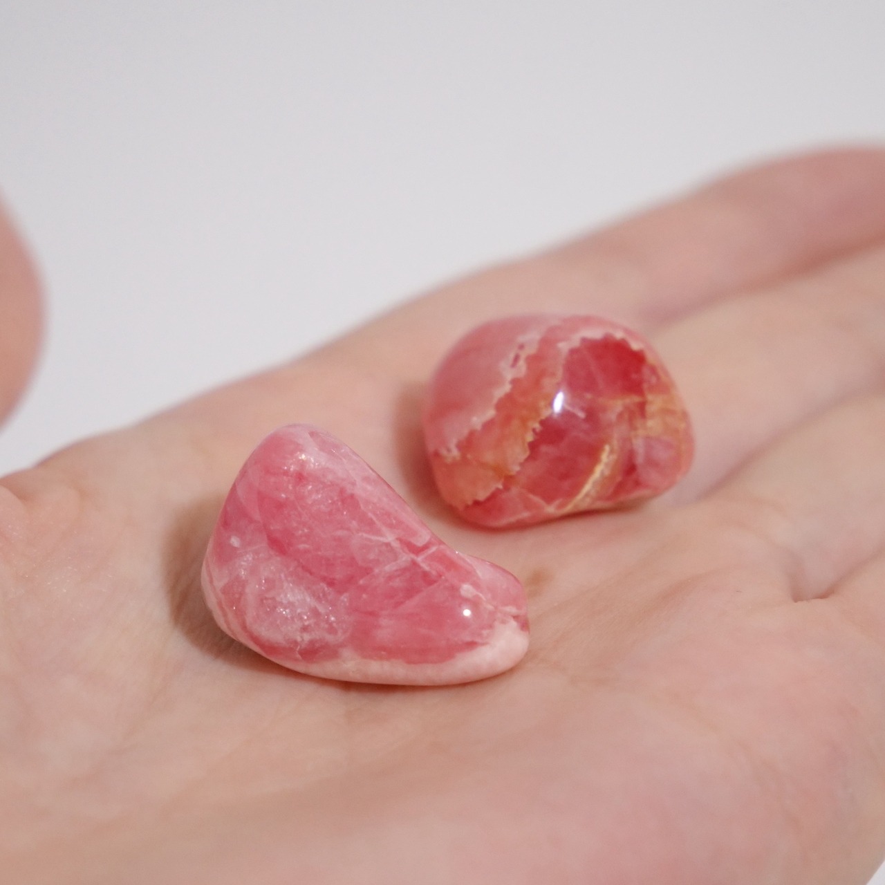 インカローズ ロードクロサイト / タンブル 2個set