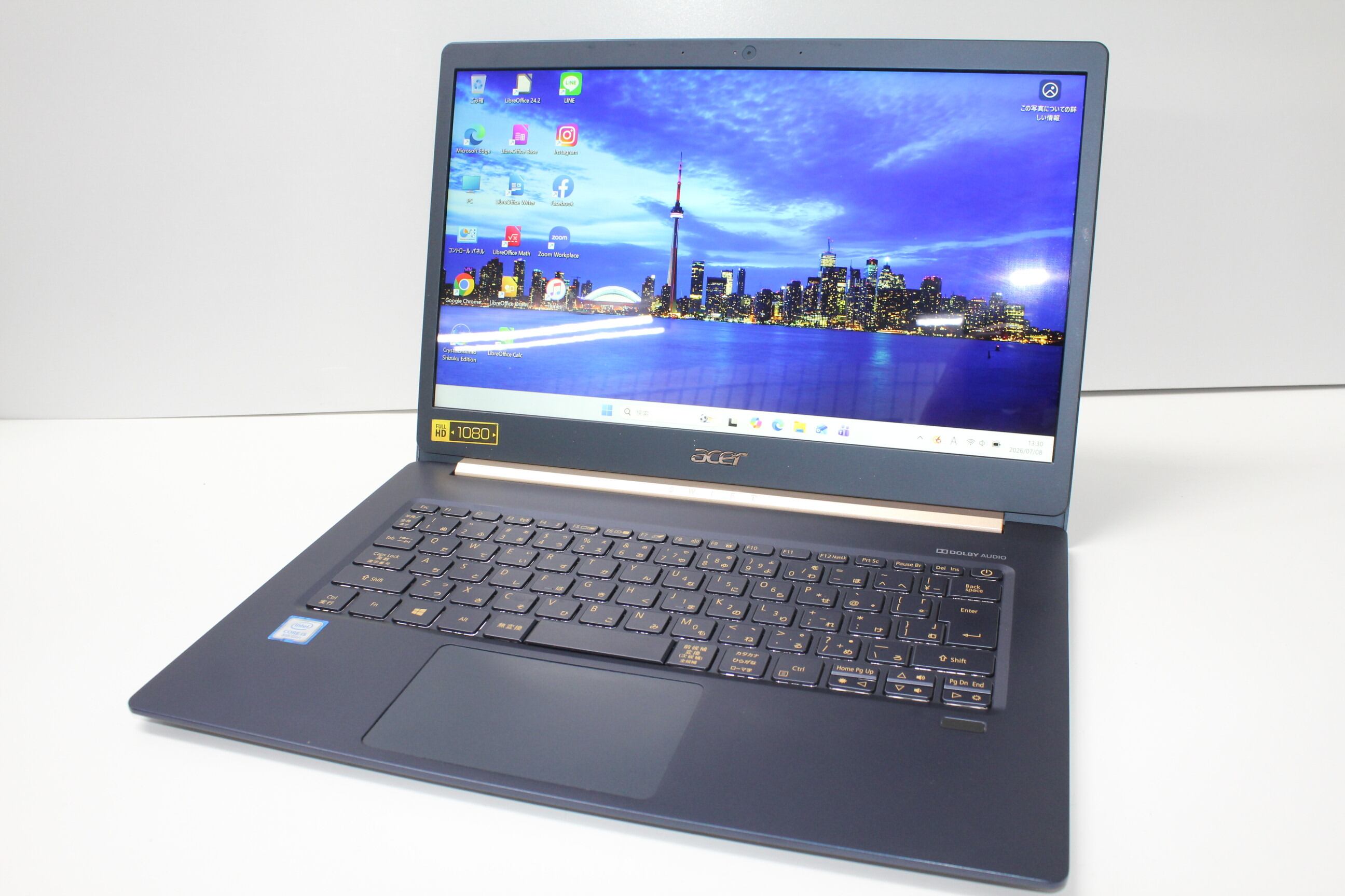 中古ノートPC】Panasonic〈レッツノート SX3〉第4世代Core i7/SSD240GB