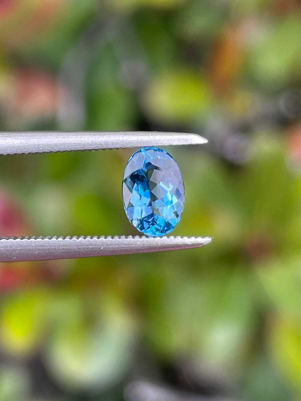 タトゥーアクアマリン ③6.0x4.3mm, 0.45ct - ブラジル産