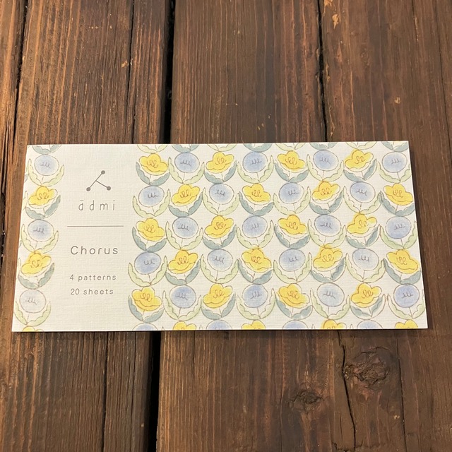 表現社　admi　Chorus　一筆箋　HY03