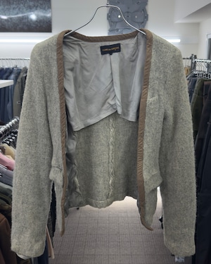 AW1994 COMME DES GARCONS BOILED WOOL JACKET