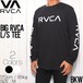 ロングスリーブTEE ロンT RVCA ルーカ BIG RVCA L/S TEE M451URBIBKWL