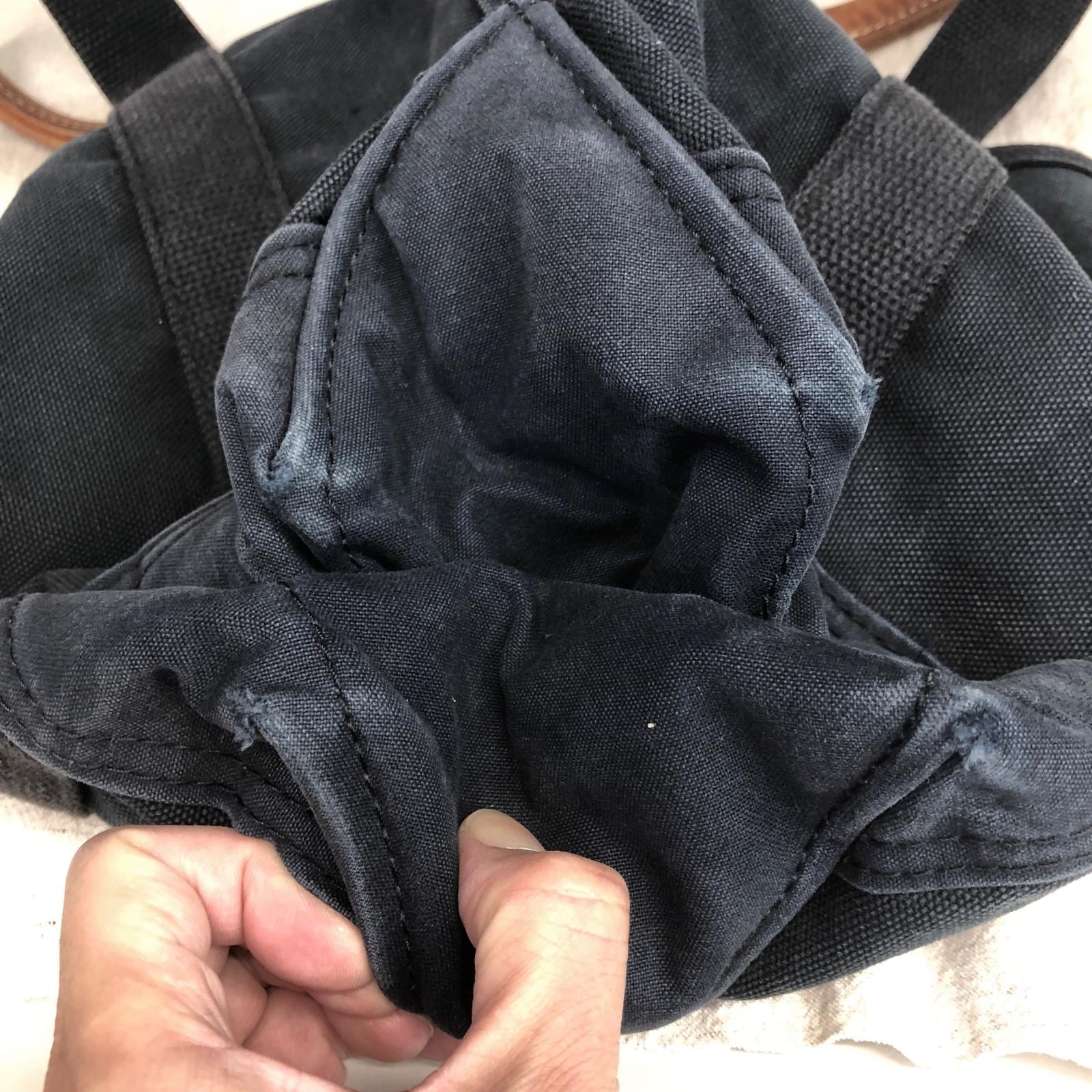 L.L.BEAN エルエルビーン USA製 キャンバス トートバッグ レザー