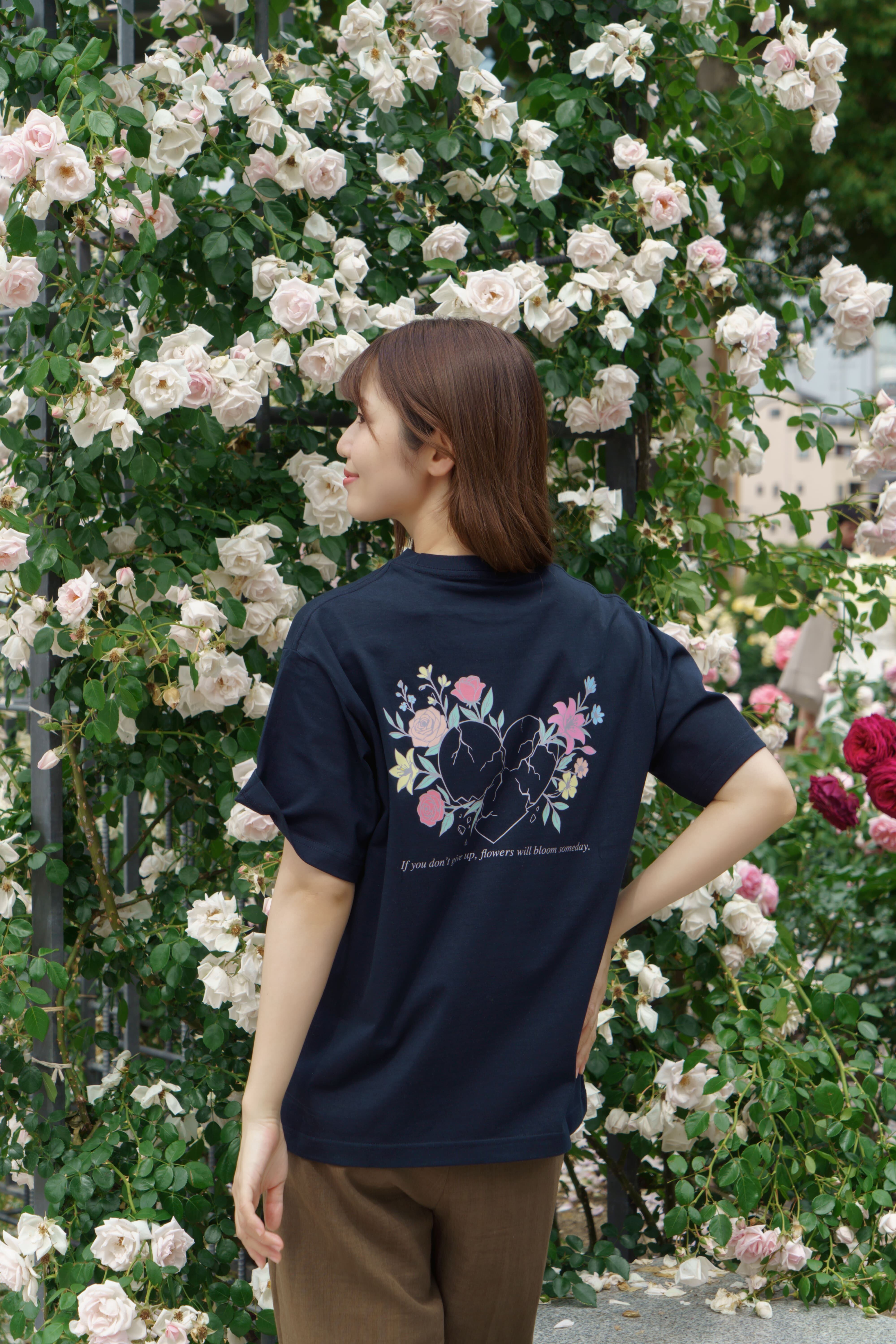 Back Print T-shirt Black