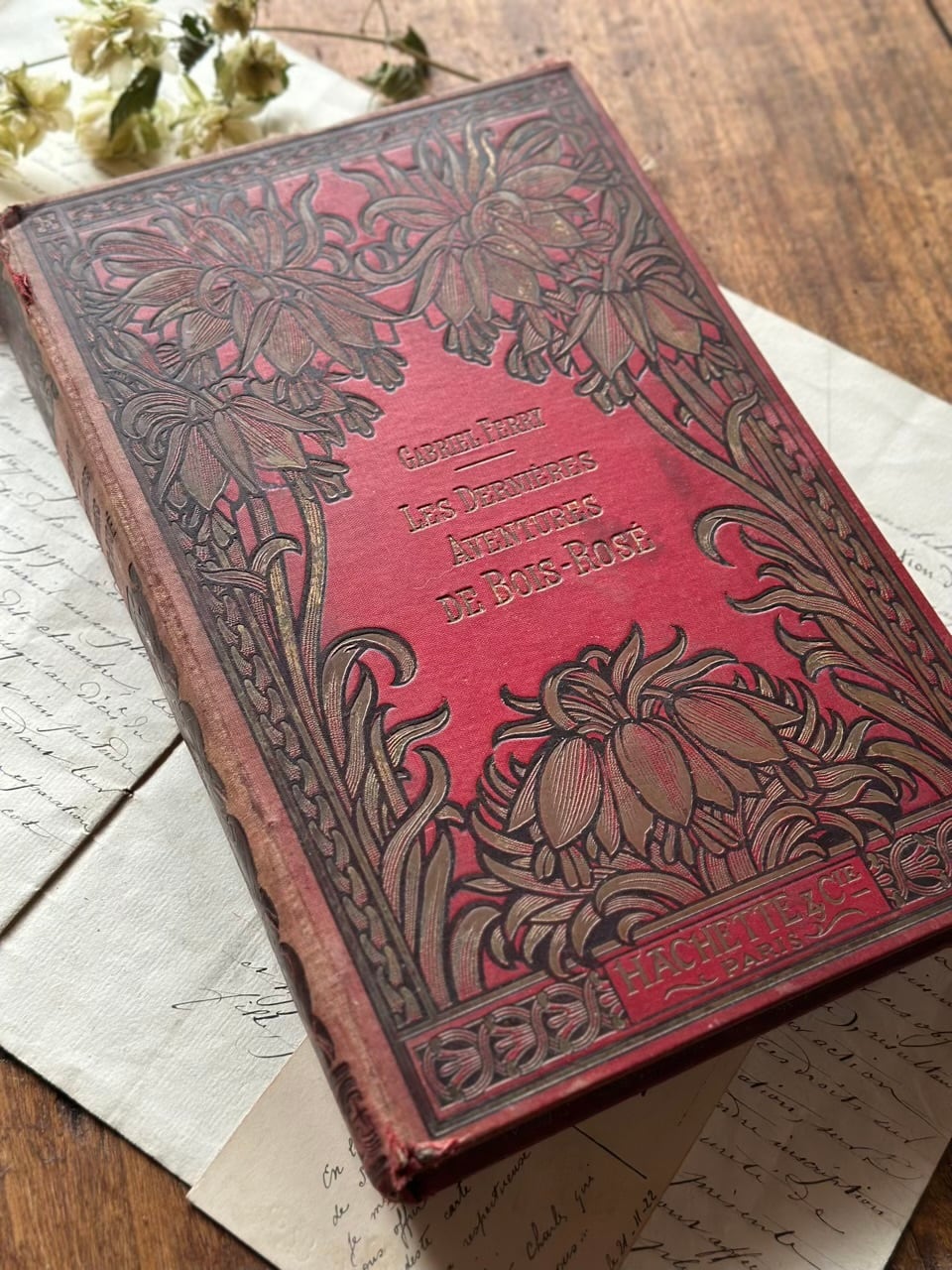 １９世紀　フランスアンティーク　２冊　ラベルだけの本　古書　ブロカント　古紙 古書 | Brocante de La Cocotte （フランスアンティーク・ドライ