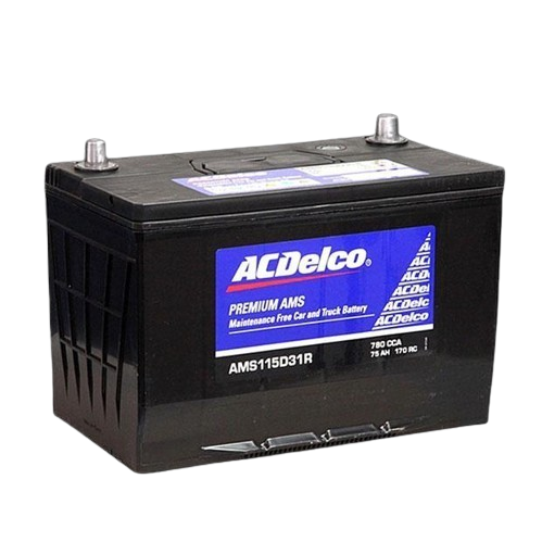 【個人宅配送不可、法人様ご住所宛のみ配送可】ACデルコ メンテナンスフリーバッテリー AMS115D31R AC delco