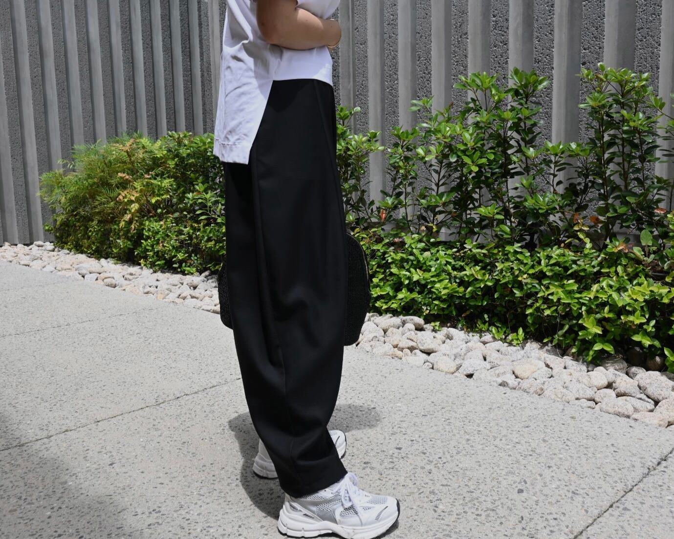 Lig. cocoon pants black