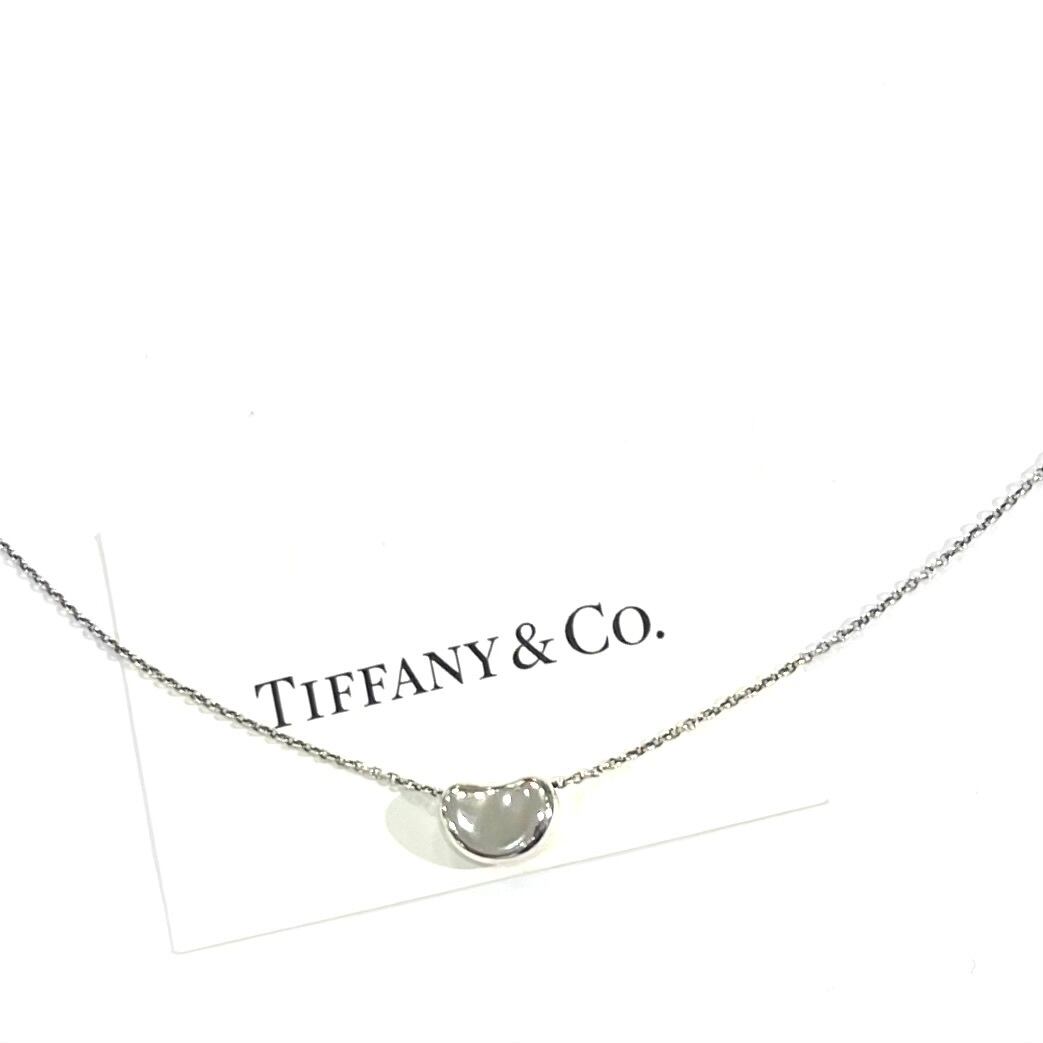 TIFFANY&CO.】2664 幸福ミニビーン ネックレス／Elsa Peretti／自然美