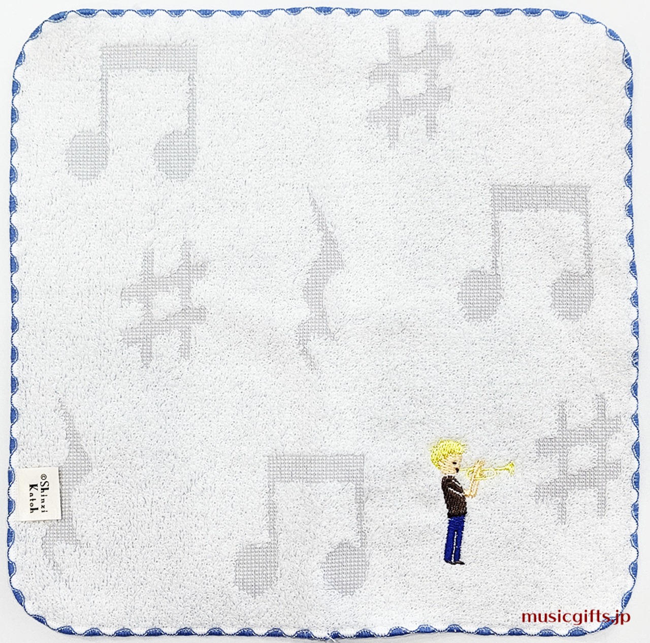 タオルハンカチ　チックトーン　トランペット