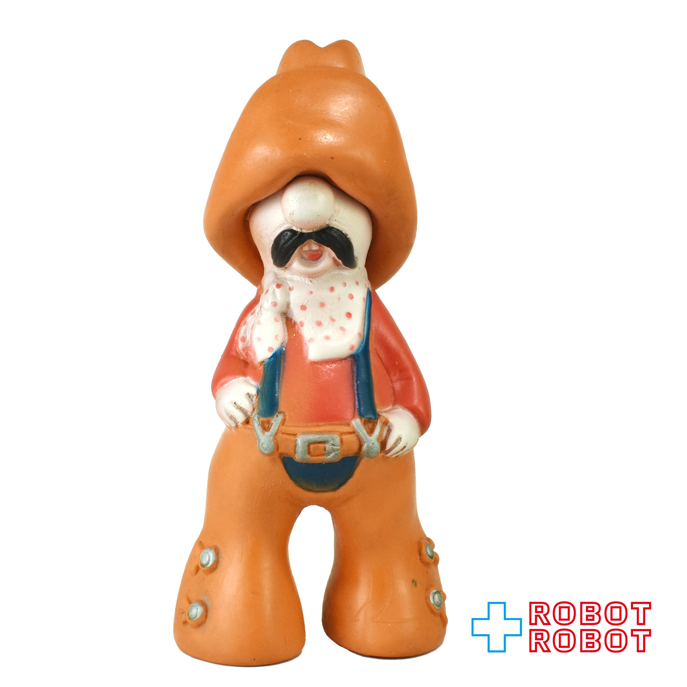 アメリカのレストラン パピー・パーカー ソフビ・フィギュア 薄茶色