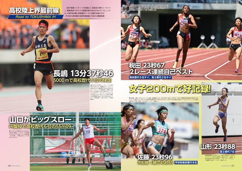 月刊陸上競技2022年6月号 | 月刊陸上競技ウェブショップ