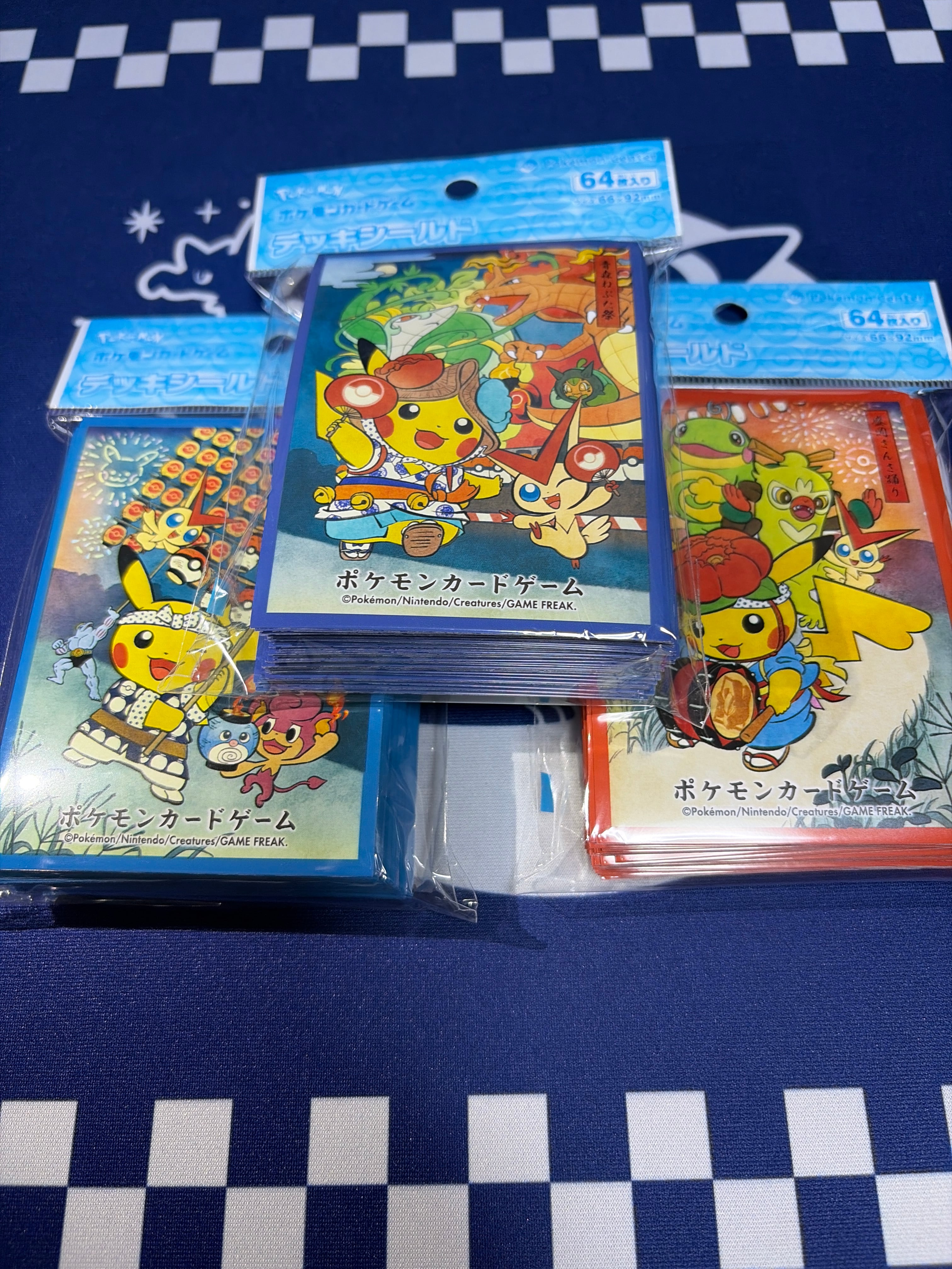 ポケモンカードゲーム トウホク限定スリーブ　コンプセット 美品】トウホク限定 スリーブ 仙台七夕まつり ピカチュウ | ポケモン