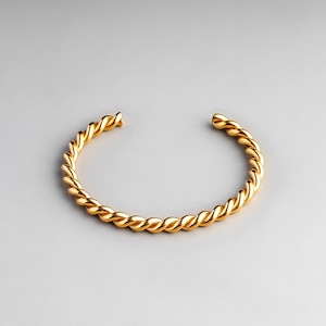 316L curled bangle  #b09　☆