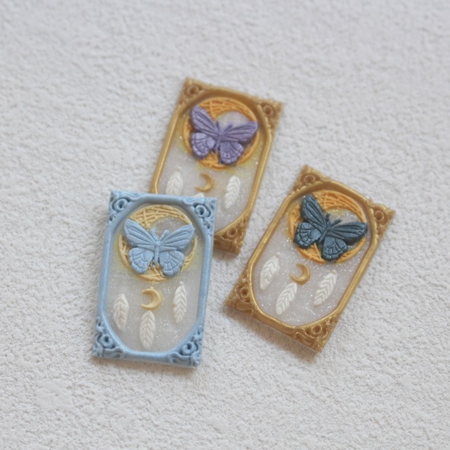 【異型】Wax Seal Stamp│Butterfly Dream【エンボス】