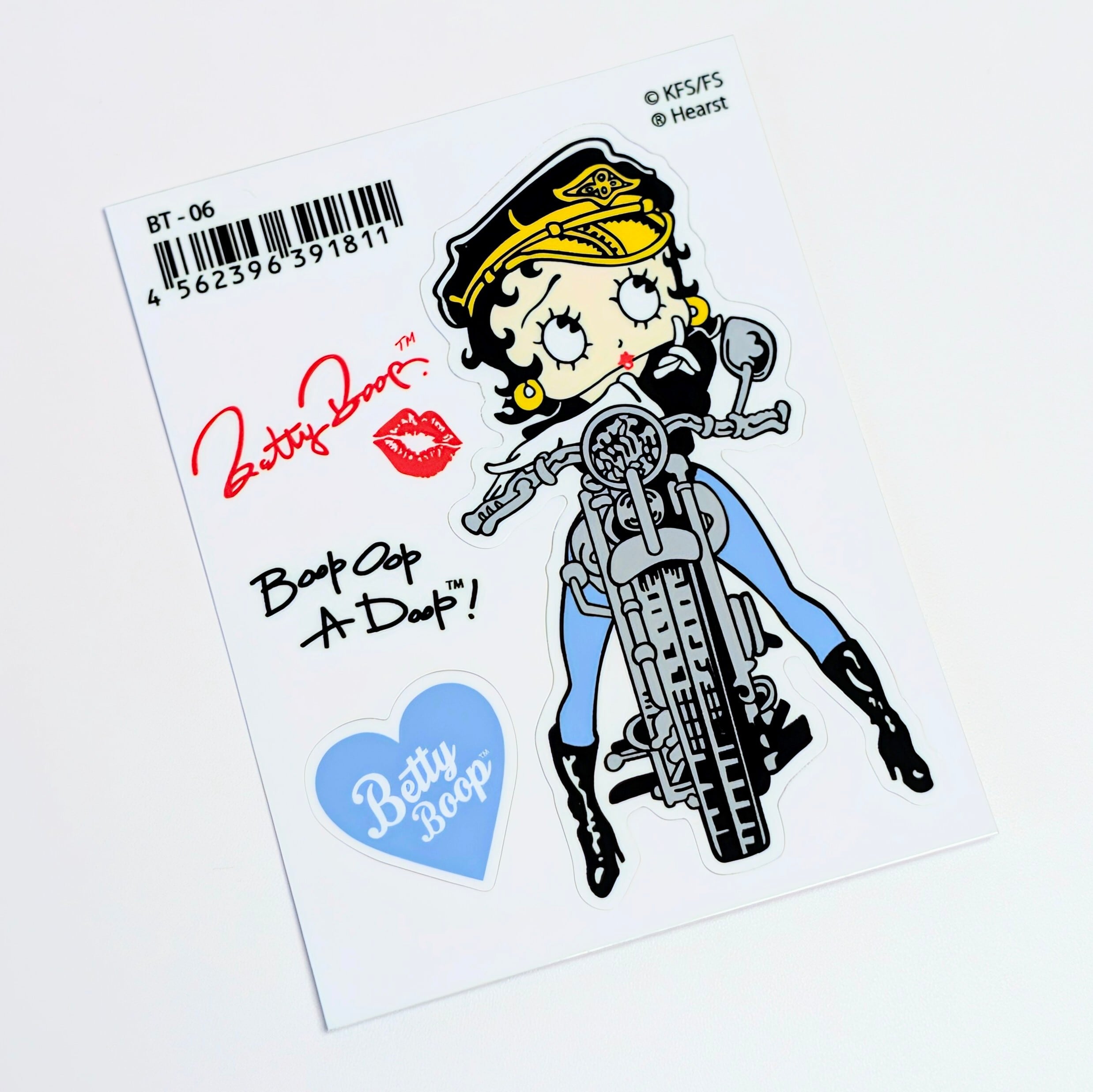 ✨️みんなメロメロ♡✨️送料無料！【 Betty Boop（ベティブープ） 】 STICKER（ステッカー）/ シール / ベティちゃん　〚アメリカン雑貨 アメトイ〛