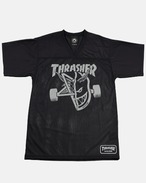THRASHER / THRASHER x SPITFIRE THRASH&BURN FOOTBALL JERSEY