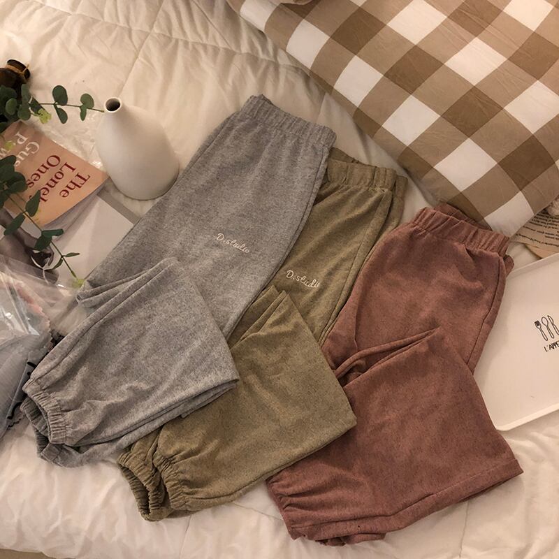 サマーストレッチルーズ薄手レギンス エラスティック 伸縮 夏物 ドラファッションホール71180600559