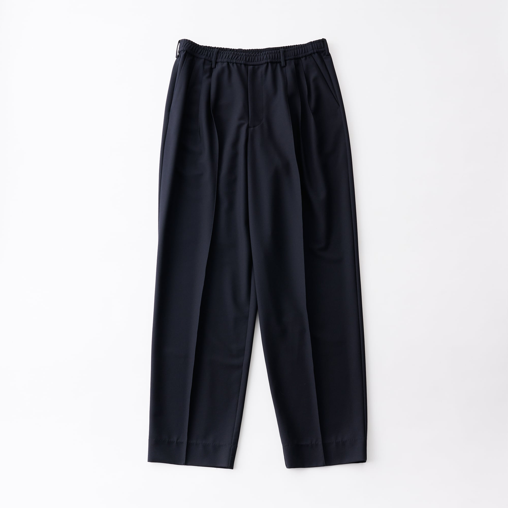 Cupro Twill Balancircular® 3-Tuck Drawstring Easy Pants | GGG