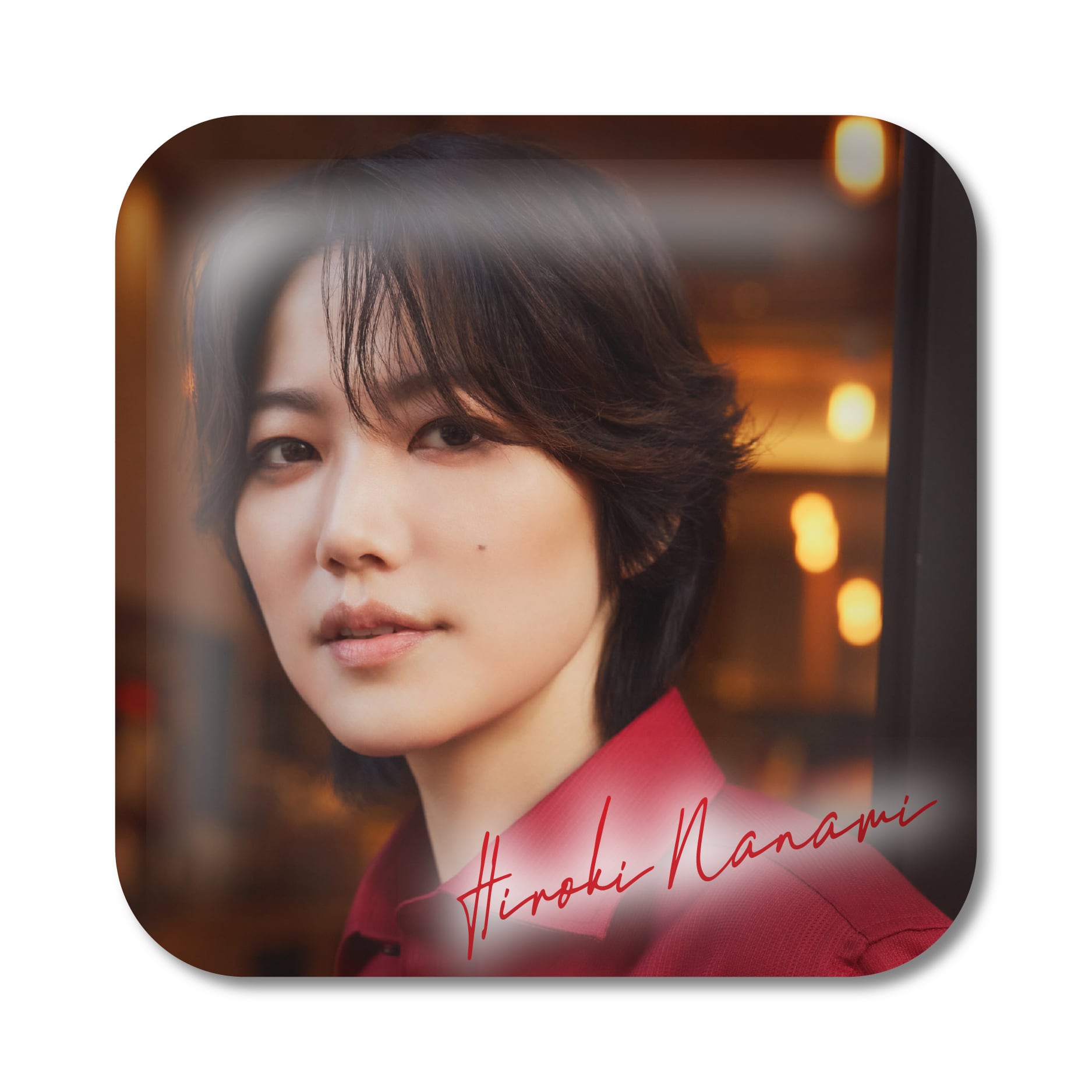 七海ひろき コラボ限定 スクエア缶バッジ（ブラインドパッケージ