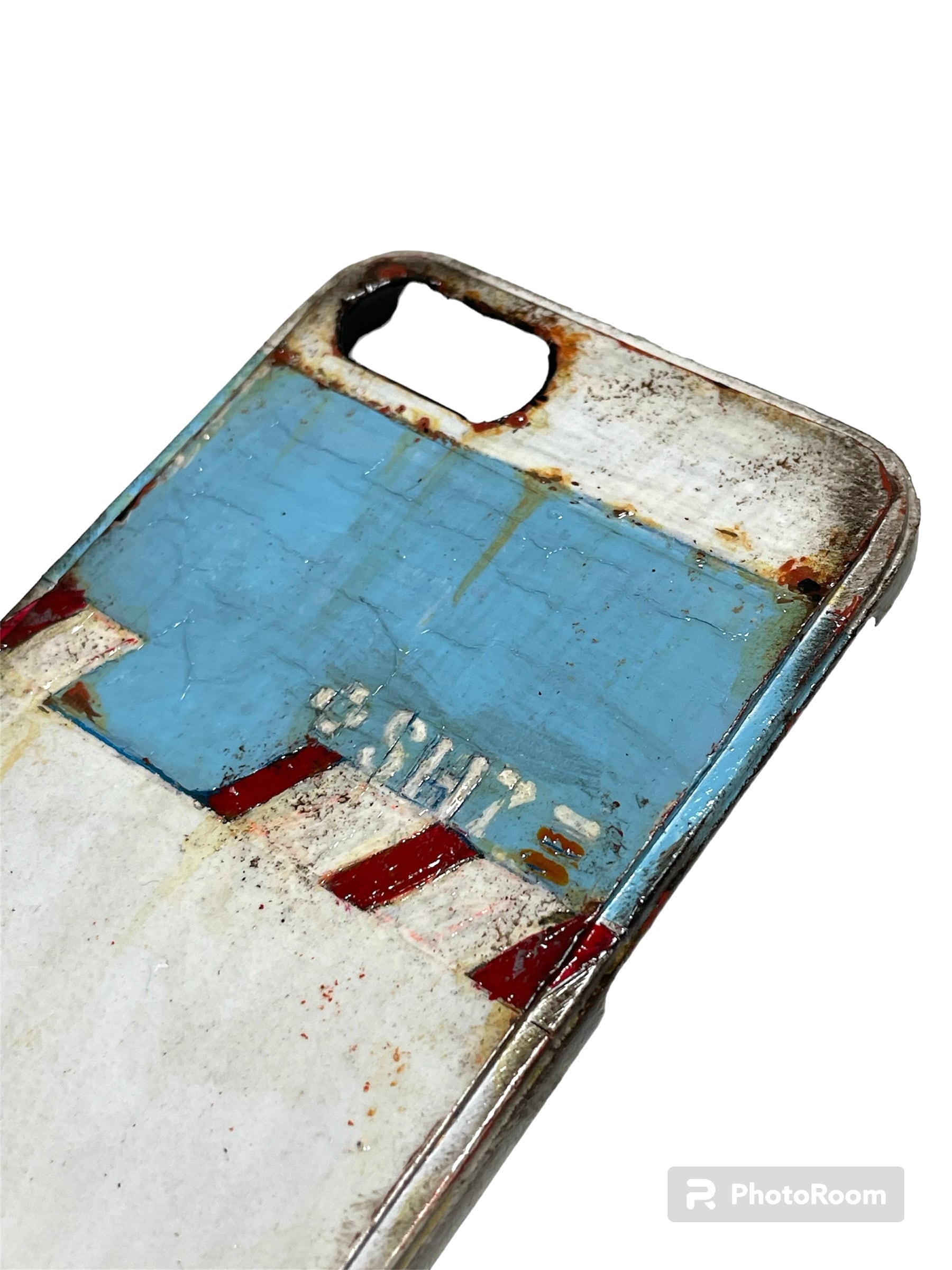 オリジナルハンドメイドサビ塗装スマホケース ジュSH | Pay ID