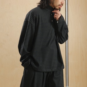 チェックジャージ・リラックスポロ A2058