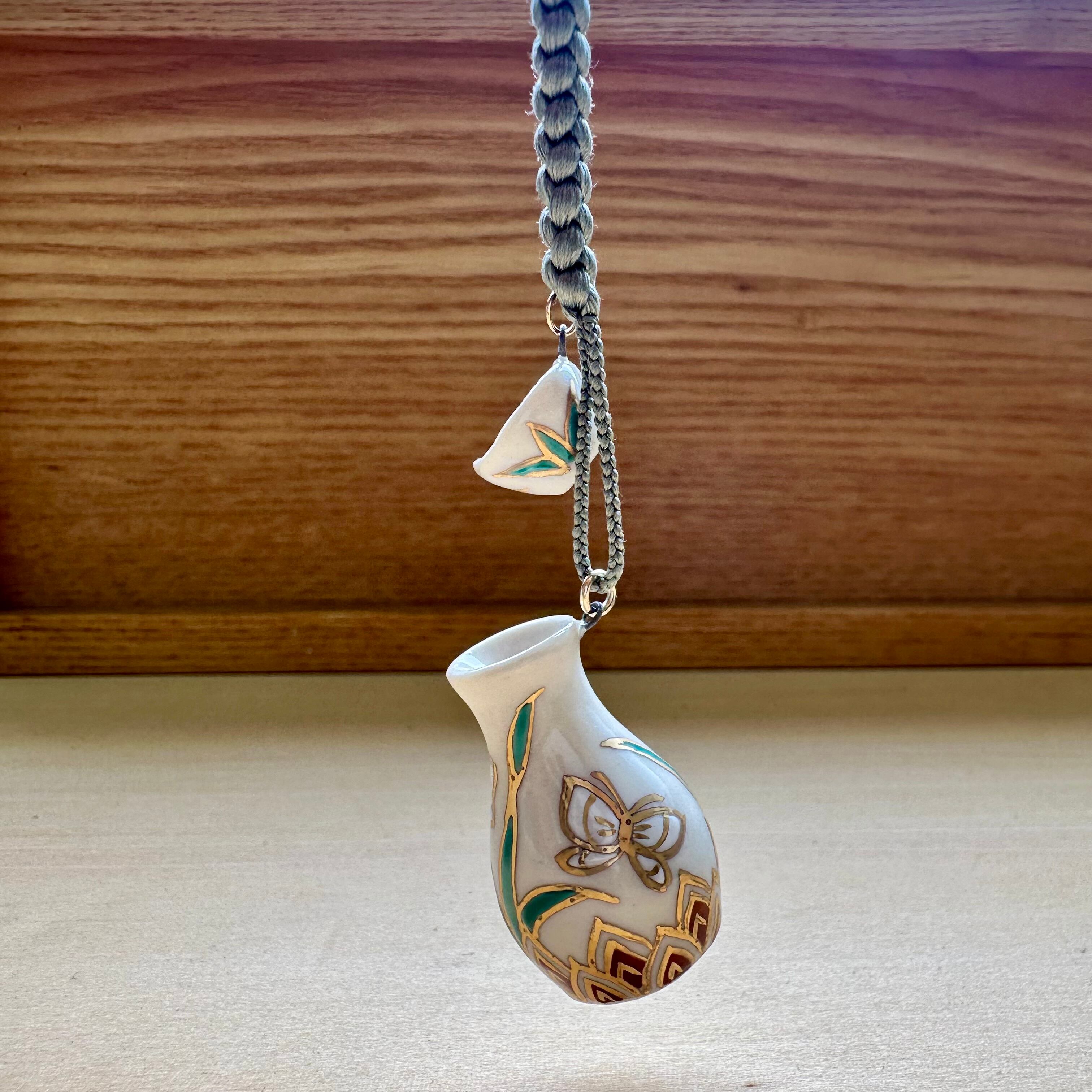 瓢箪徳利と平戸根付(蛙) 道甫 販売中