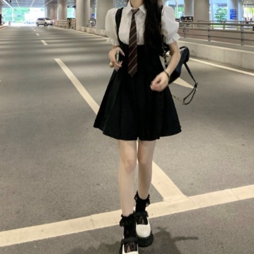 ハイウエストプリーツジャンスカ ・78492