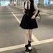 ハイウエストプリーツジャンスカ ・78492