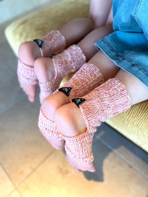 アンクルウォーマー　ベリーピンク　My Kinda Body　