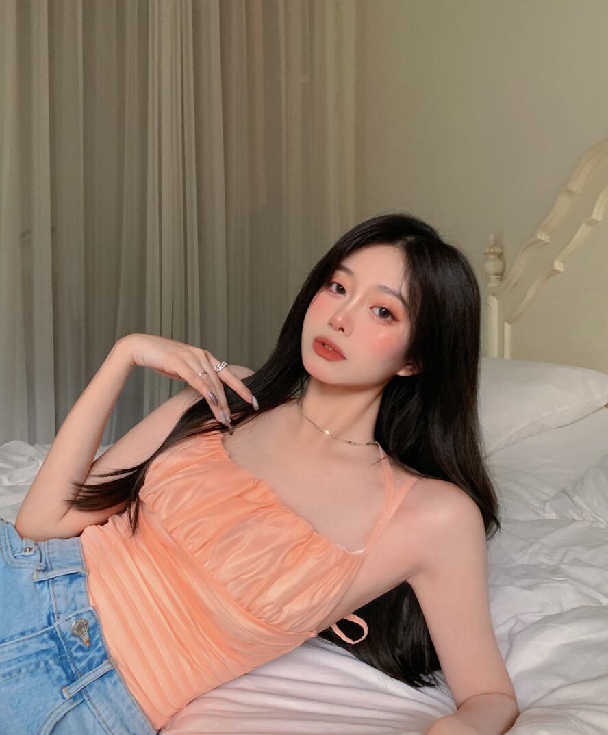 メッシュサマーホルタートップス バックショートシャツ 夏物 ブラックストロベリース41796725949