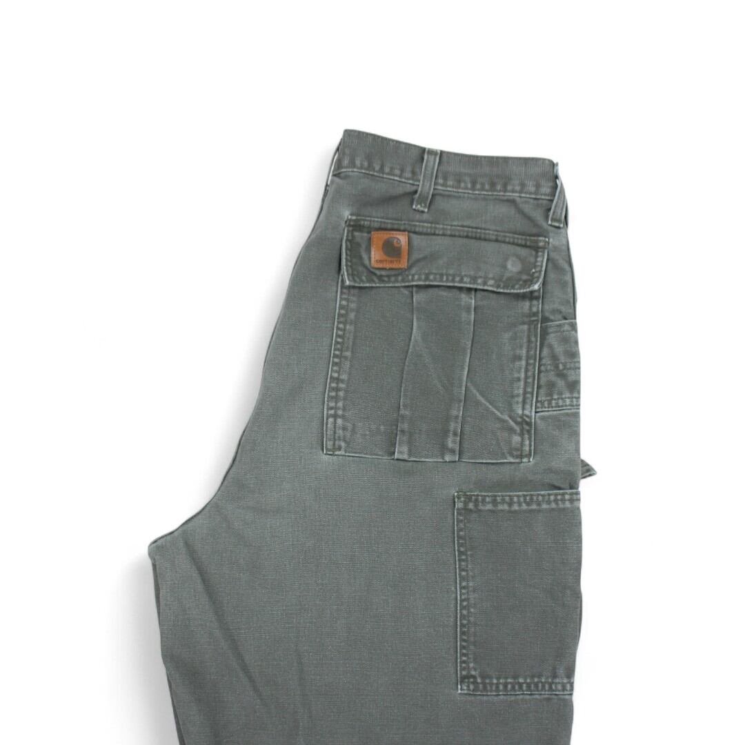 古着 MEXICO製 Carhartt W38×L30 B11 Duck Work Pants DES カーハート