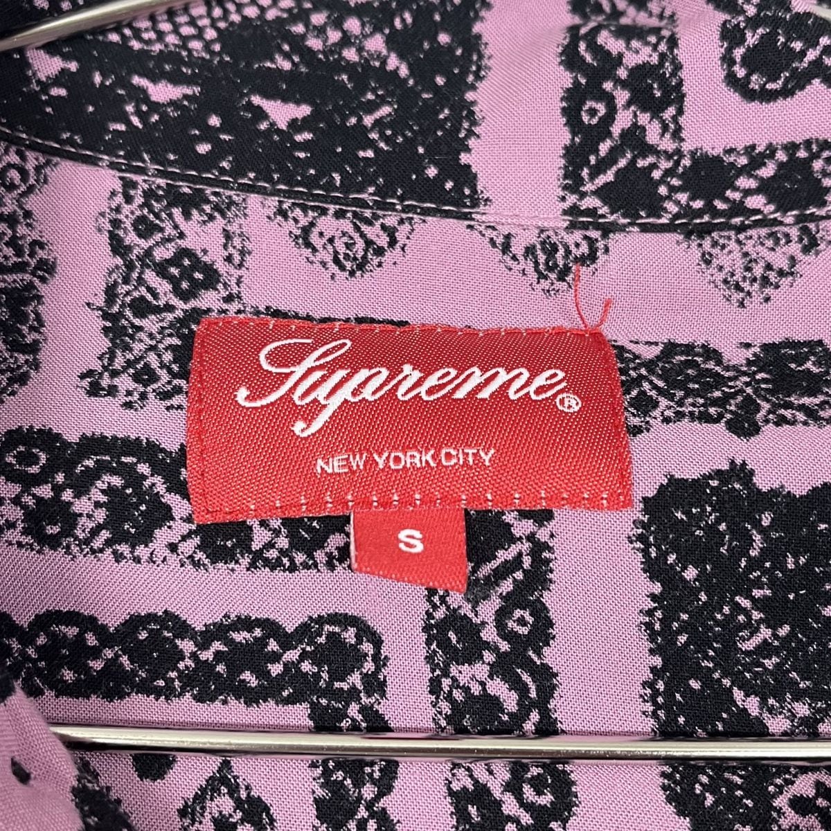 Supreme/シュプリーム【17SS】Laces Rayon shirt/レース レーヨン ...