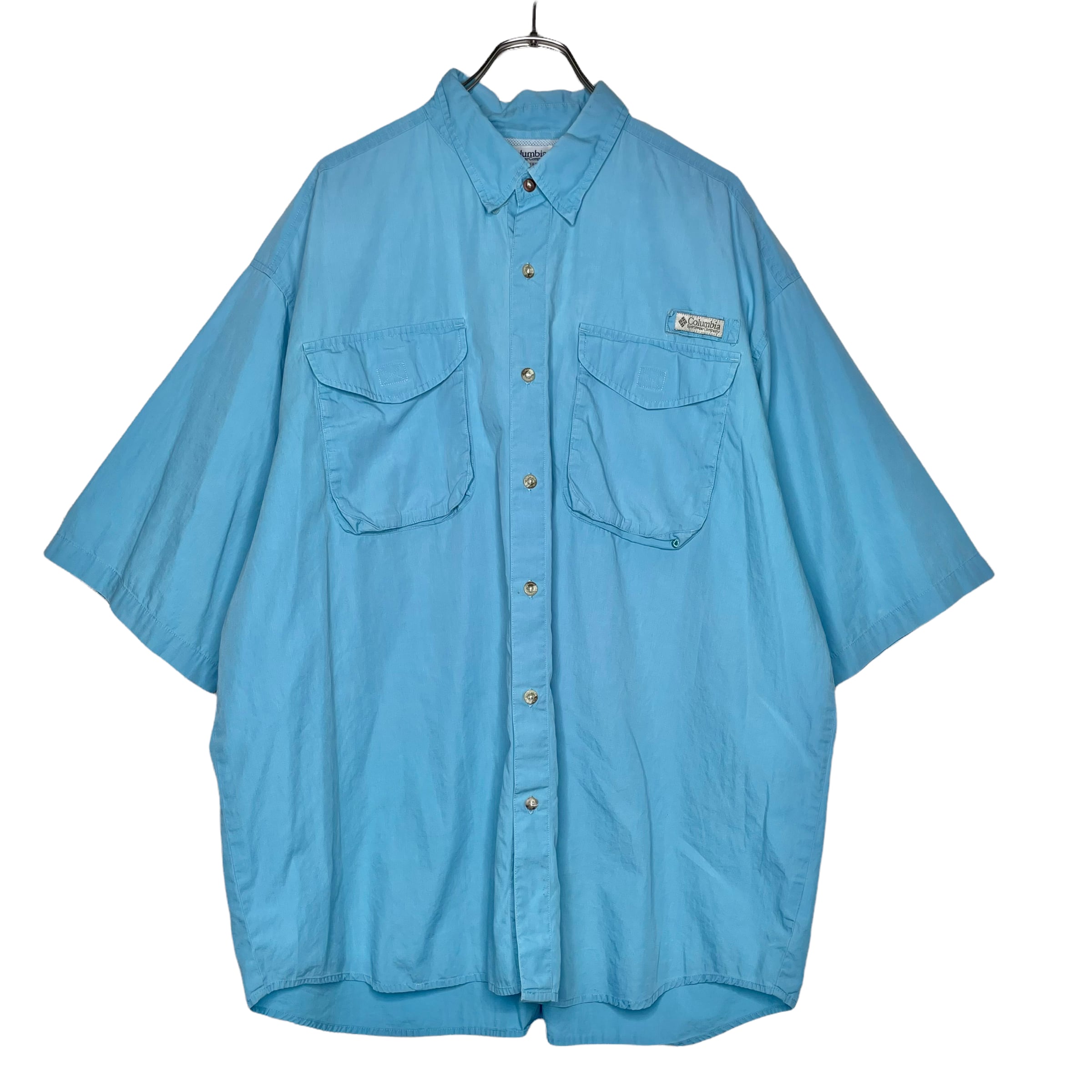 8SM1 Colombia フィッシングシャツ　PFG 水色　レディース　古着 WISHH Columbia Women's PFG Bahama™ Long Sleeve Shirt – Southern