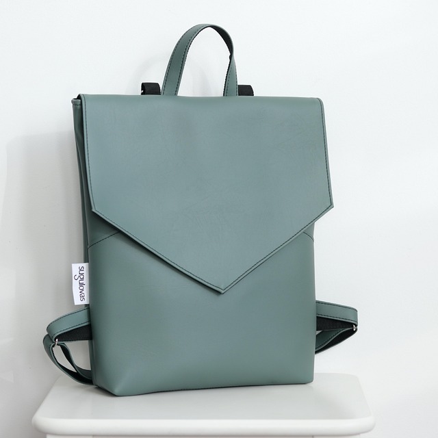 SUGULOVAS Envelope Backpack - Green