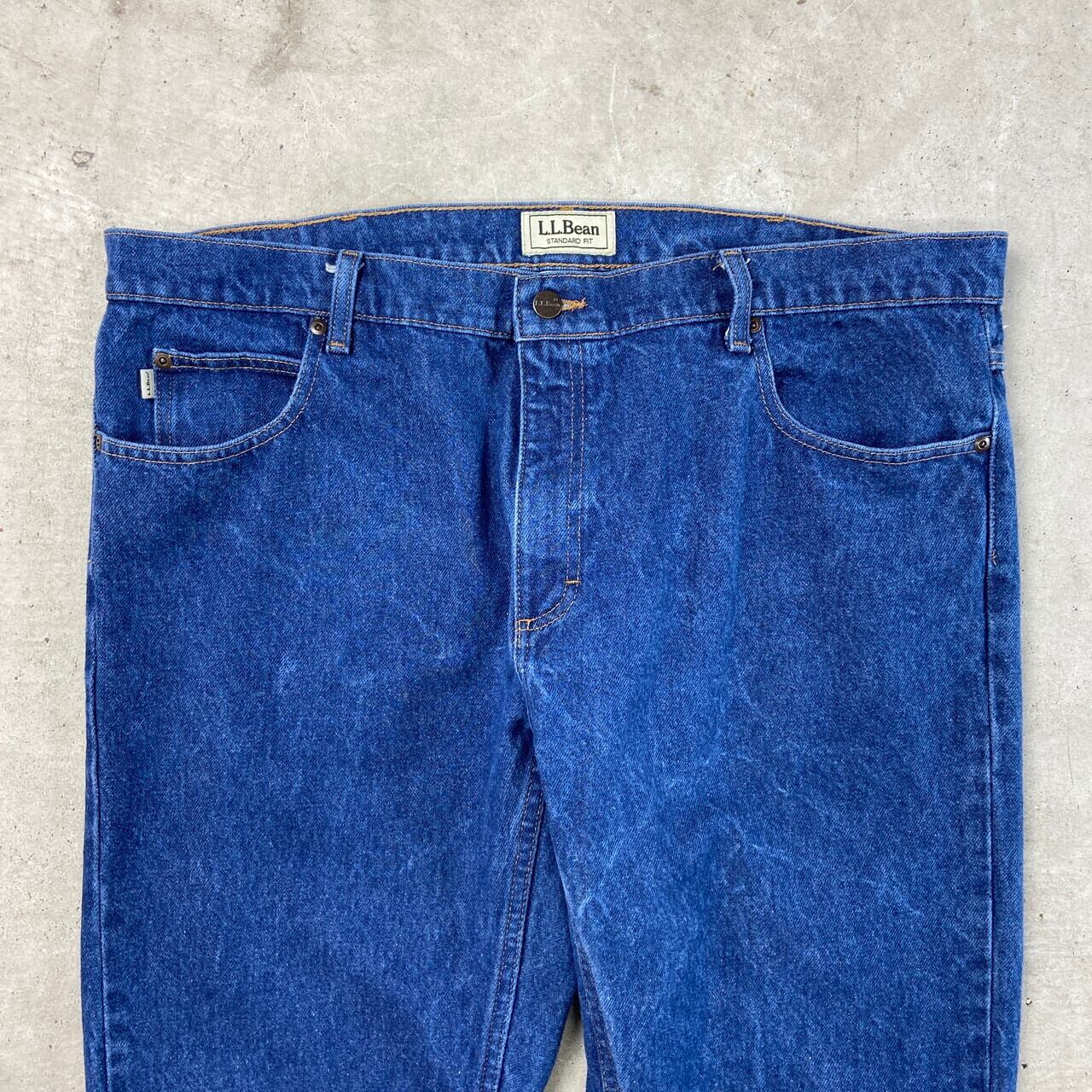 00年代 L.L.Bean エルエルビーン デニムパンツ ワイド メンズW40 古着