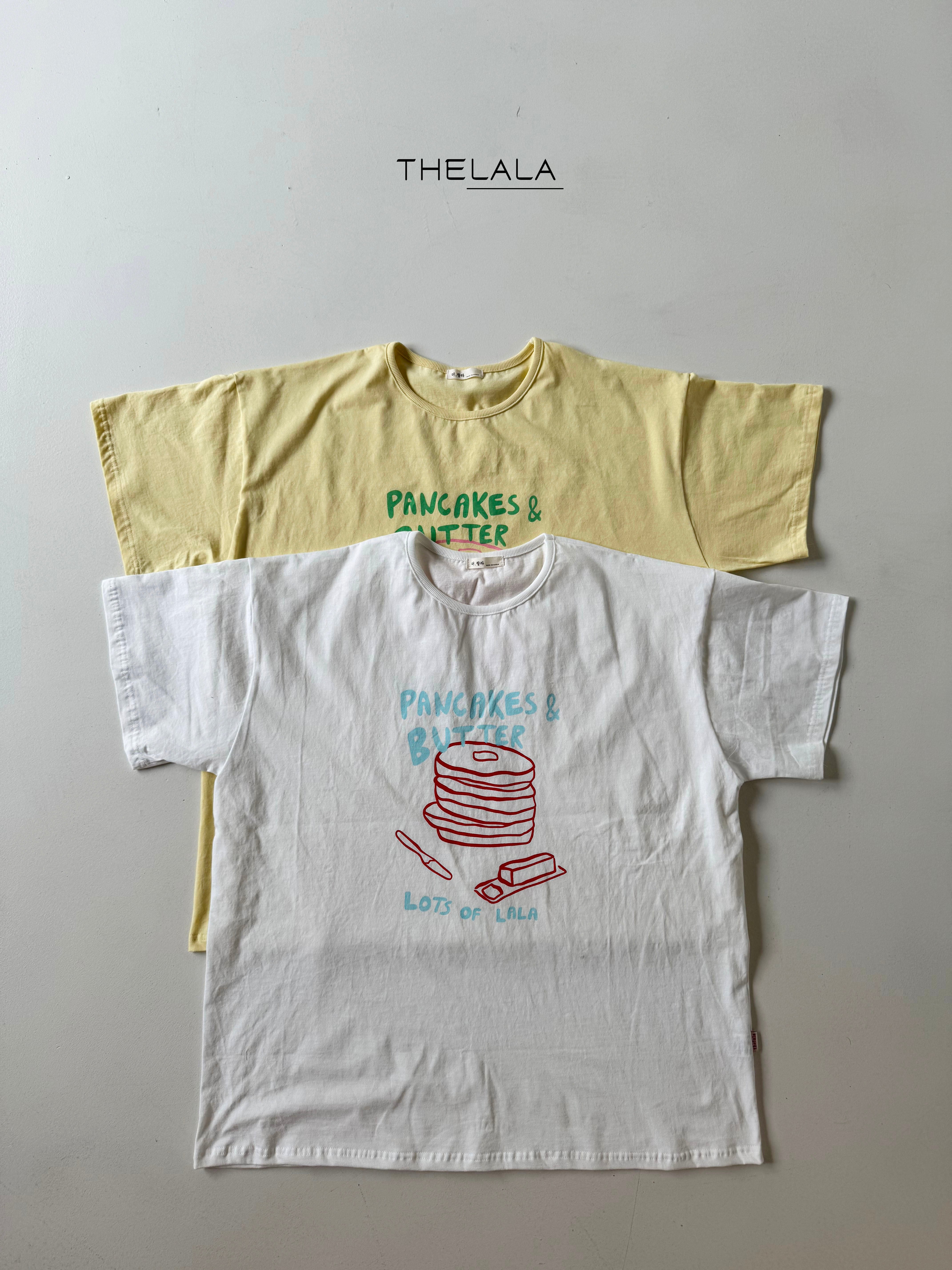 pancake tee for mom【the lala】※7月中旬〜下旬発送予定