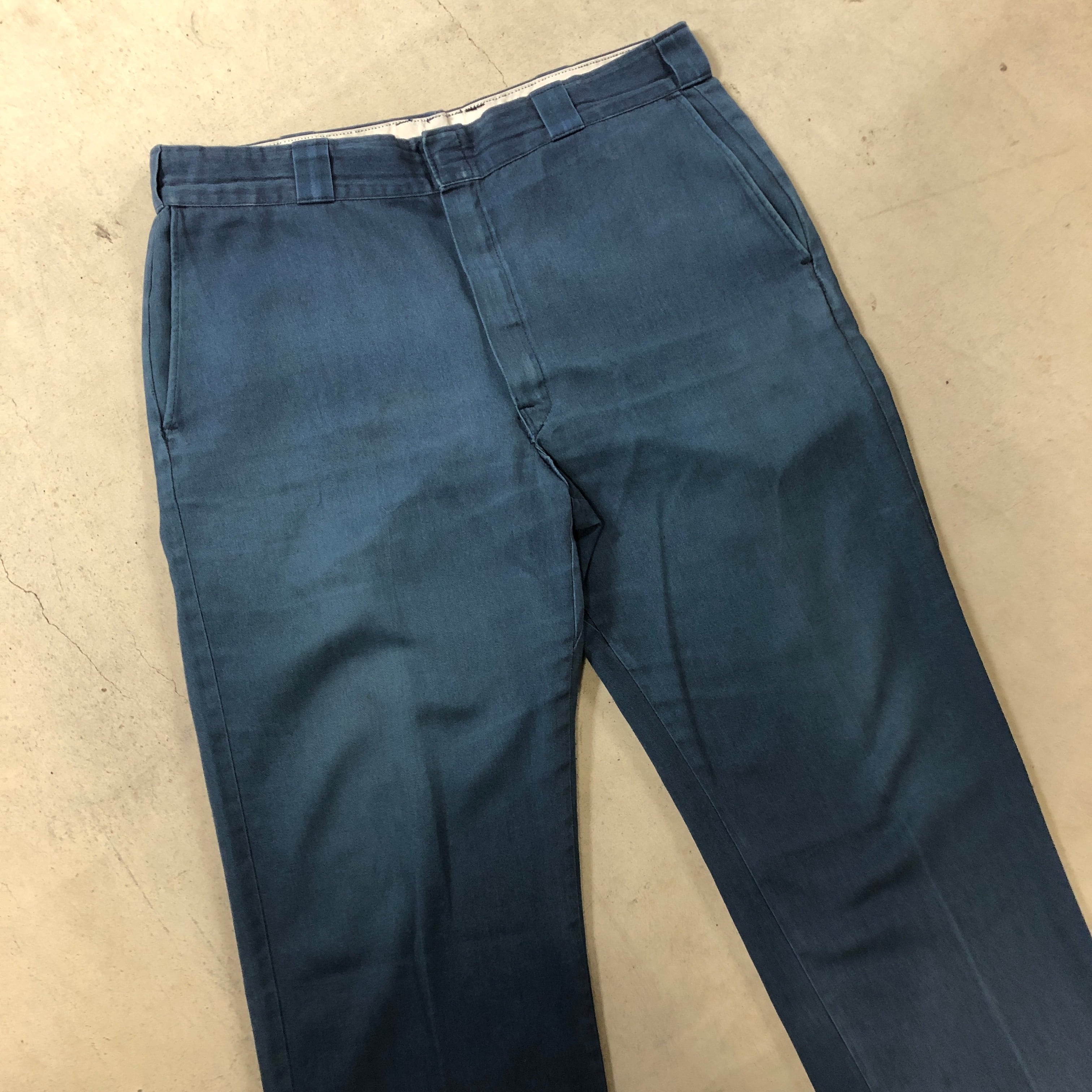 チ*城様 アメリカ製　874 ディッキーズ　ネイビー ちびタグ DICKIES 874 NAVY チビTAG USA 実寸 W37 L27 | safarionline