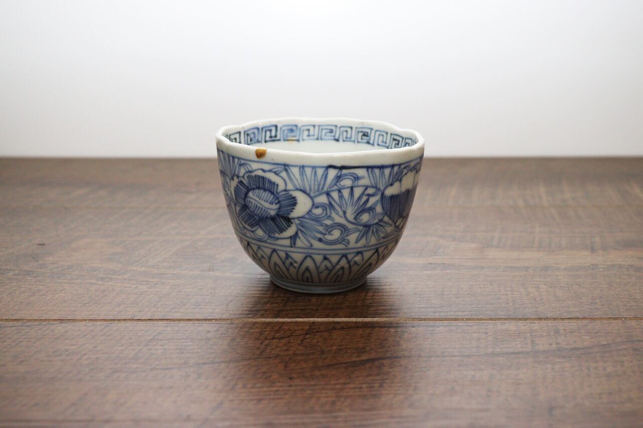 金継ぎ　お猪口　盃　茶碗 金継ぎ 骨董 そば猪口 | KIWA's
