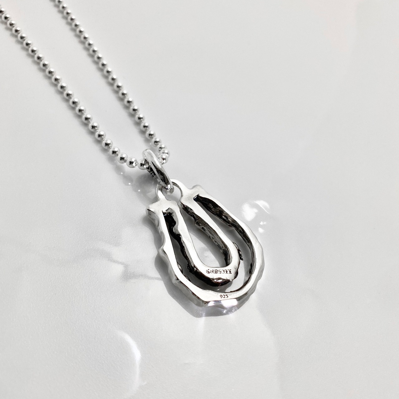 OPEN HORSESHOE PENDANT LARGE / オープンホースシューペンダント・ラージ