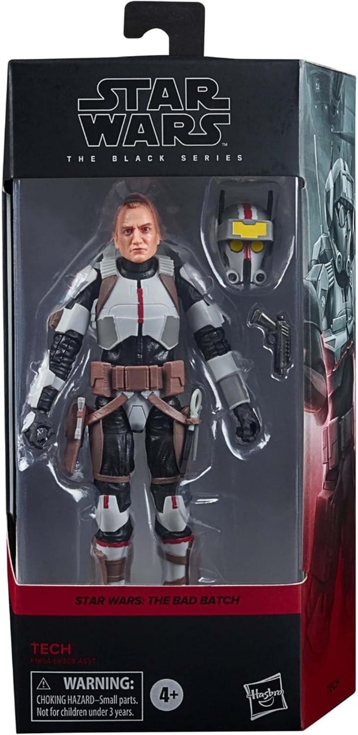 スターウォーズ　ブラックシリーズ　バッドバッチ　メンバーセット スター・ウォーズ ブラックシリーズ #BB04 テク [バッド・バッチ] 6