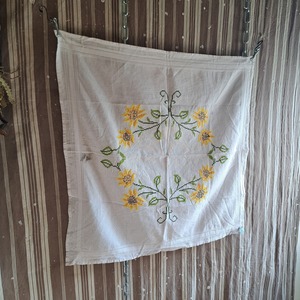ヨーロッパ 刺繡クロス used [508116]