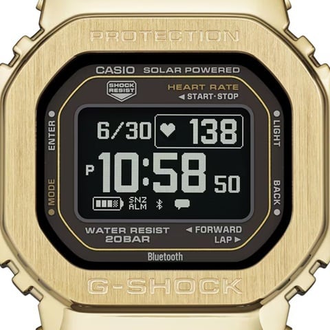 カシオ G-SHOCK GM-H5600-9JR メタルベゼル ゴールド デジタル