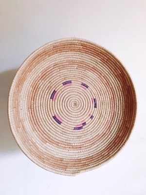 Burkina flat basket  #B