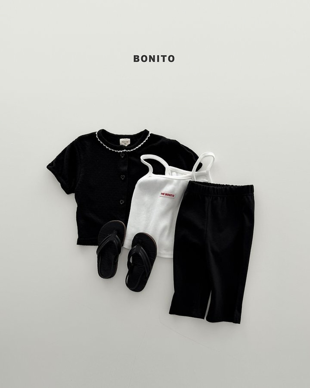 【取寄/韓国直送】BONITO 26/SM  カプリ7部パンツ｜夏服｜韓国子供服