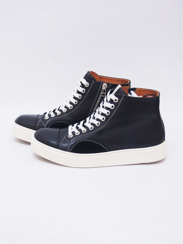 EARLE (アール) CLASSIC LACE UP SNEAKERS / BLACK O　ER0408-3