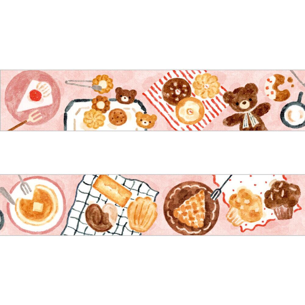 海外マスキングテープ-tape巻ウリ 苺ケーキ 装飾マスキングテープ